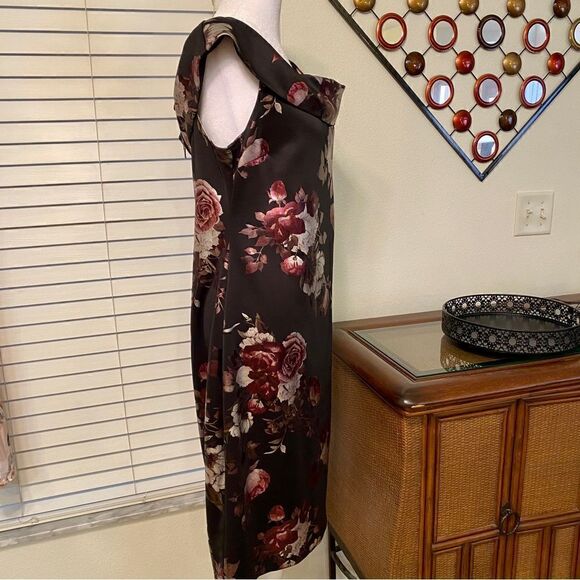 PREMIERâAMOURâFLORALÂ OFFâTHEâSHOULDERâSHEATHâDRESSâ16âNWT - Picture 7 of 16